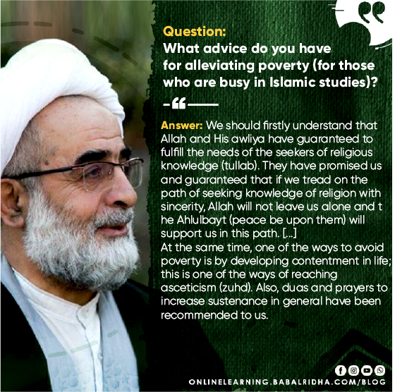 What advice do you have for alleviating poverty?